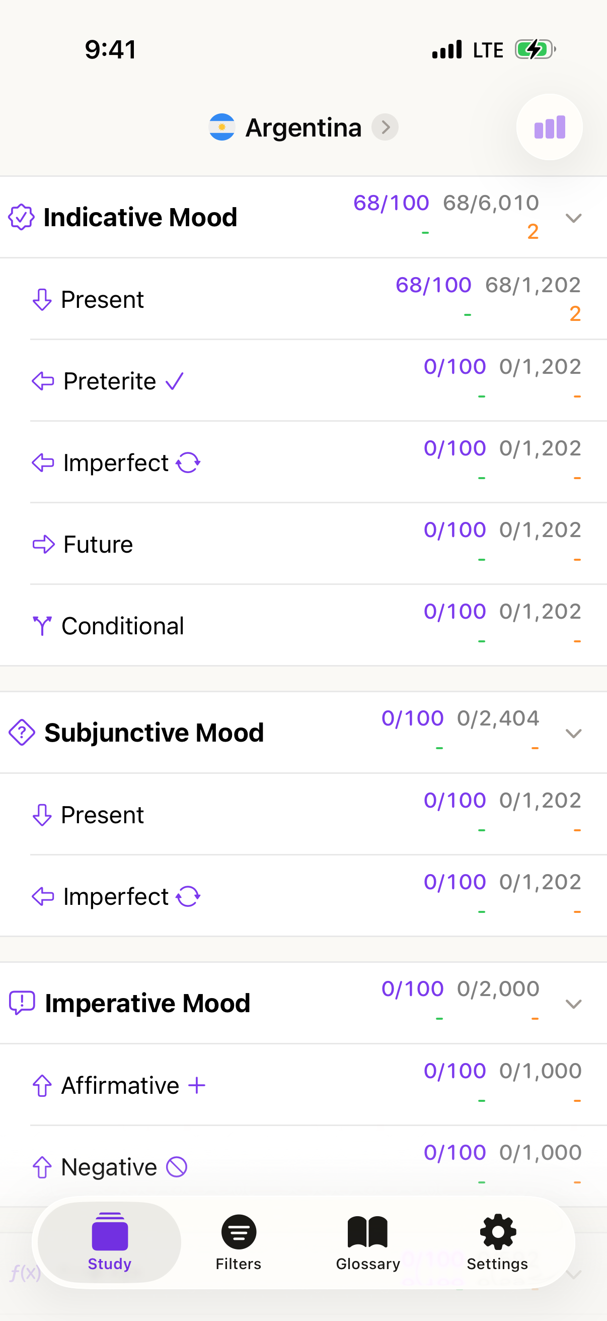 Flex deck selection with regional dialects